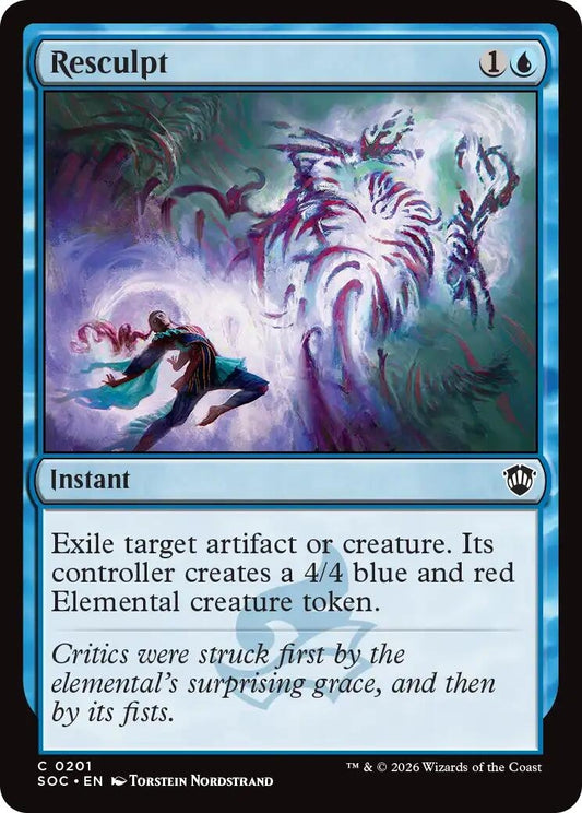 Image for Resculpt [201] - Magic: The Gathering