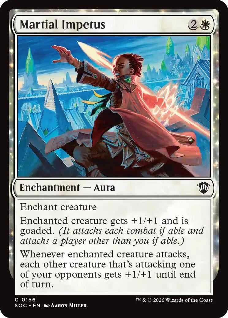 Image for Martial Impetus [156] - Magic: The Gathering