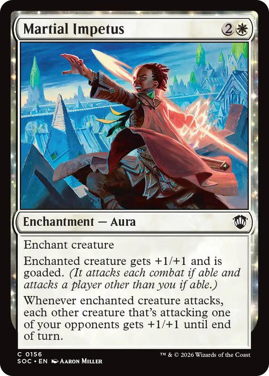 Image for Martial Impetus [156] - Magic: The Gathering