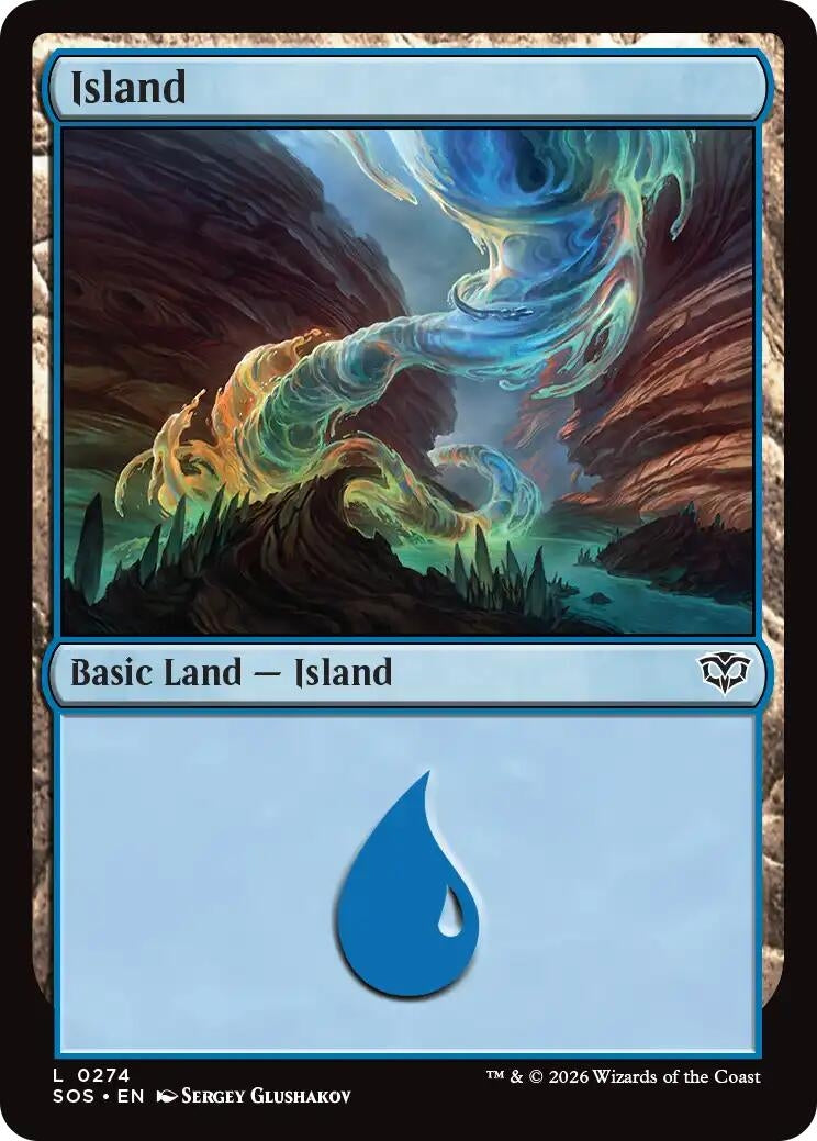 Image for Island (0274) [274] - Magic: The Gathering