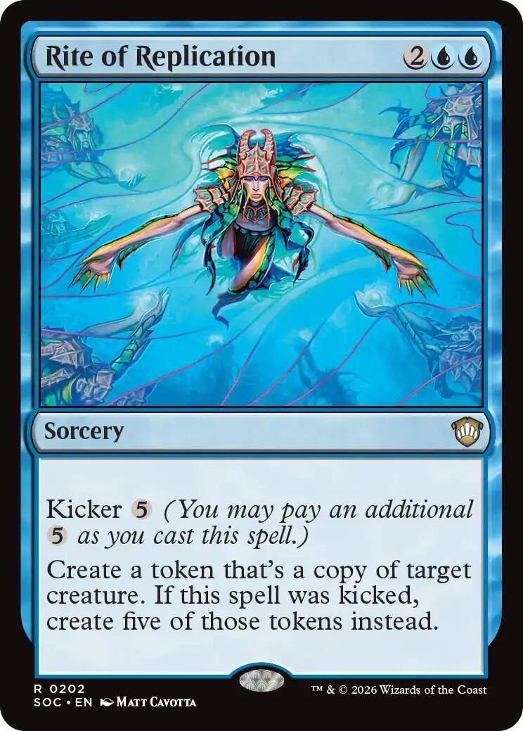Image for Rite of Replication [202] - Magic: The Gathering