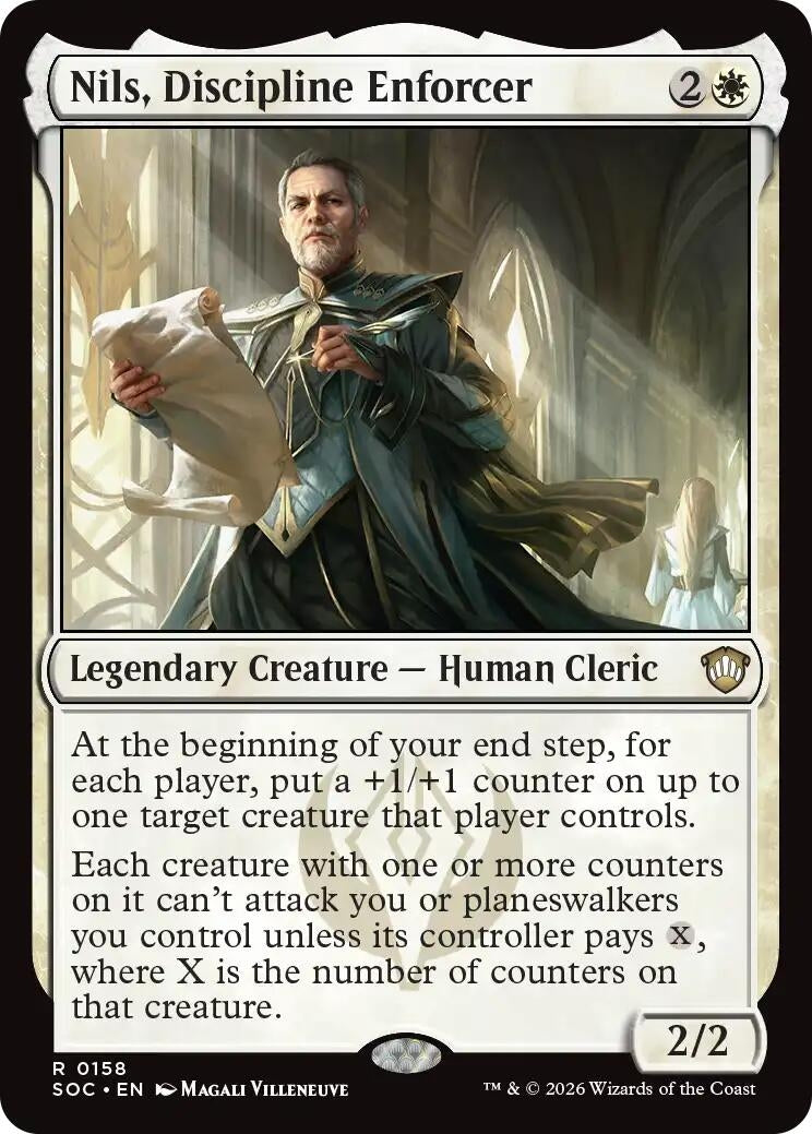 Image for Nils, Discipline Enforcer [158] - Magic: The Gathering