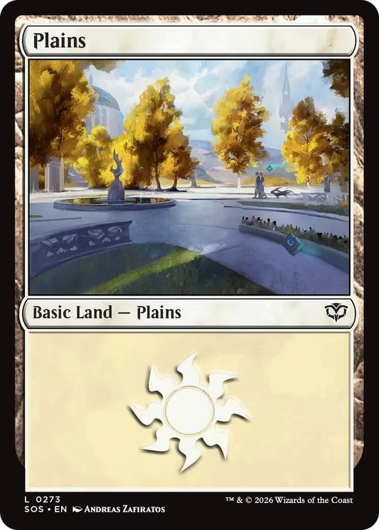 Image for Plains (0273) [273] - Magic: The Gathering