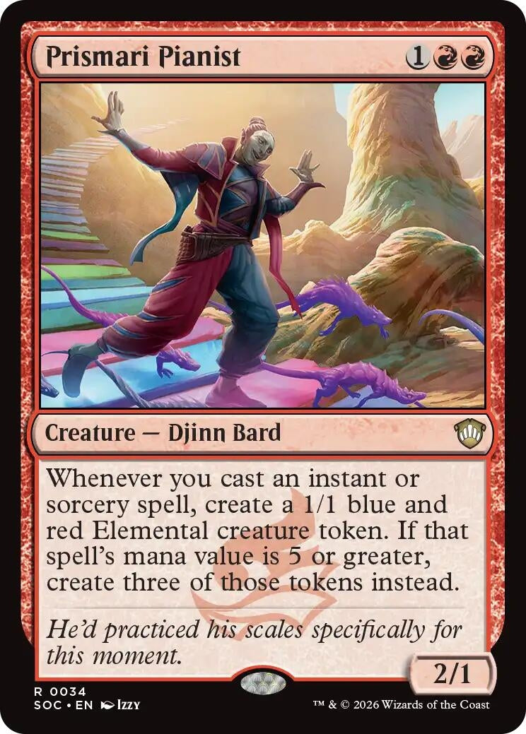Image for Prismari Pianist [34] - Magic: The Gathering