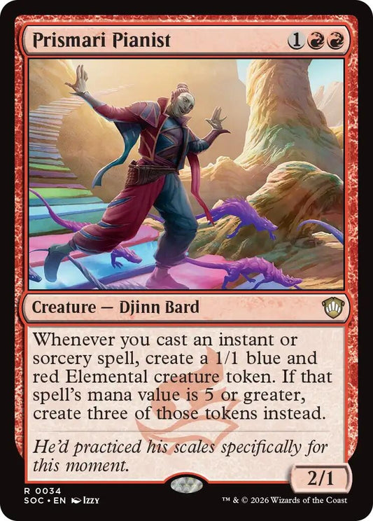 Image for Prismari Pianist [34] - Magic: The Gathering