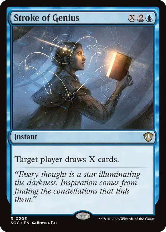 Image for Stroke of Genius [203] - Magic: The Gathering