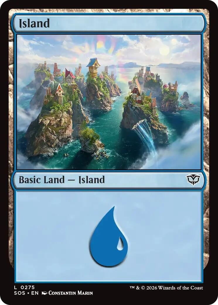 Image for Island (0275) [275] - Magic: The Gathering