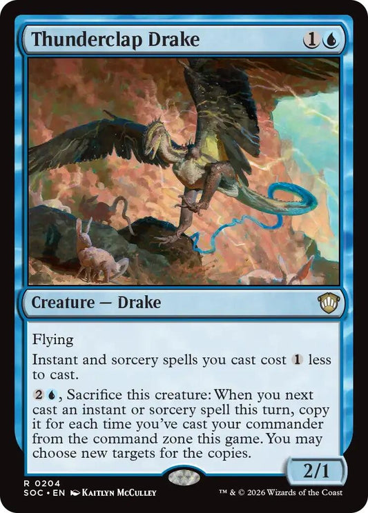Image for Thunderclap Drake [204] - Magic: The Gathering