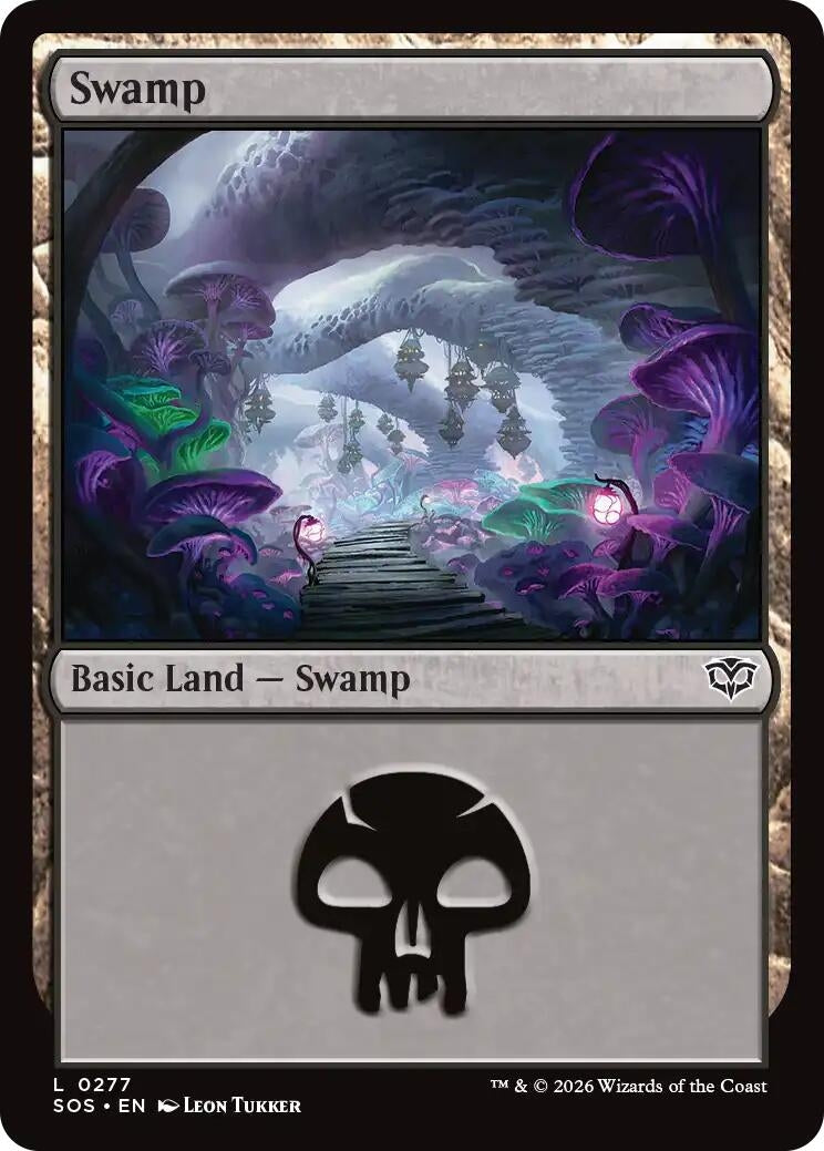 Image for Swamp (0277) [277] - Magic: The Gathering