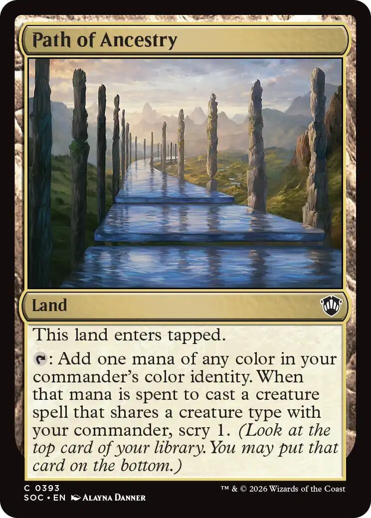 Image for Path of Ancestry [393] - Magic: The Gathering