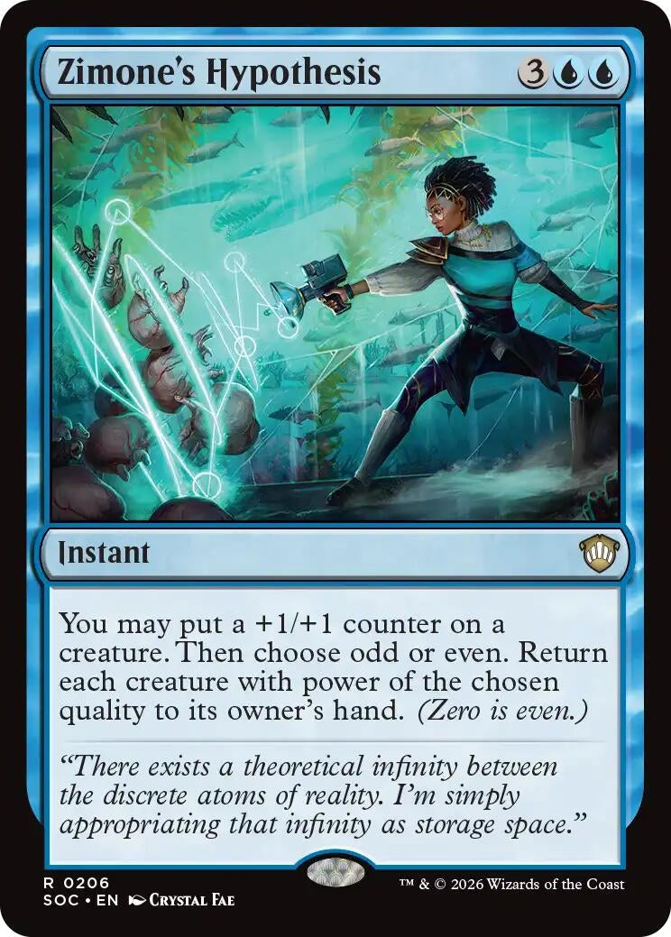 Image for Zimone's Hypothesis [206] - Magic: The Gathering