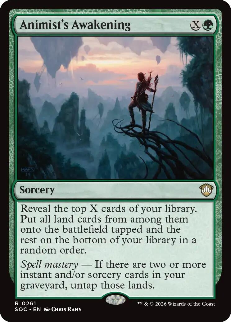 Image for Animist's Awakening [261] - Magic: The Gathering