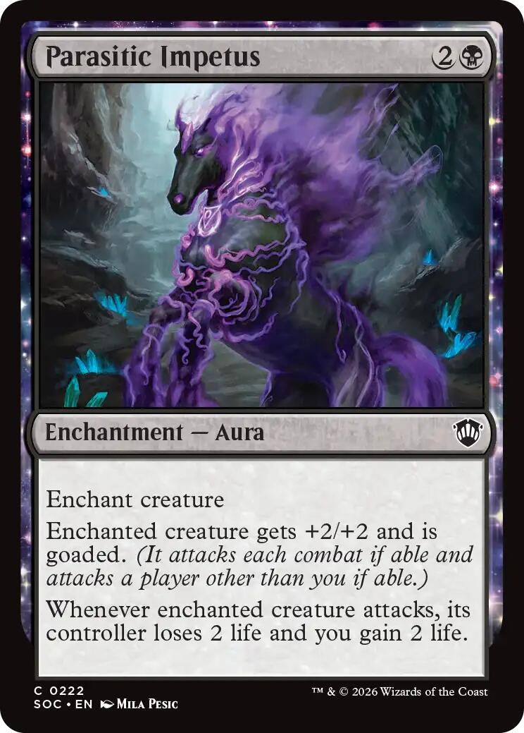 Image for Parasitic Impetus [222] - Magic: The Gathering
