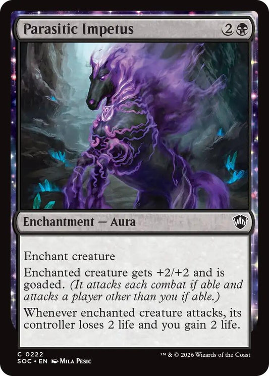 Image for Parasitic Impetus [222] - Magic: The Gathering