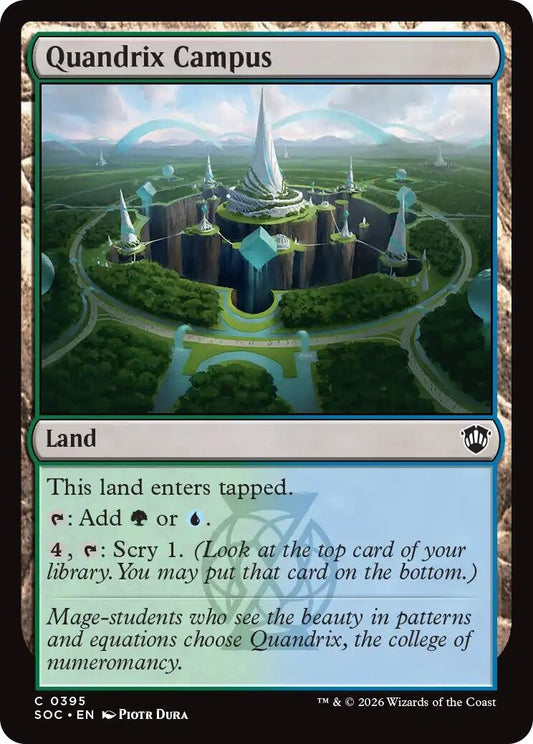 Image for Quandrix Campus [395] - Magic: The Gathering