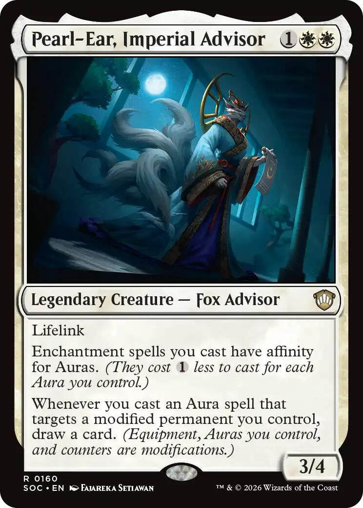 Image for Pearl-Ear, Imperial Advisor [160] - Magic: The Gathering