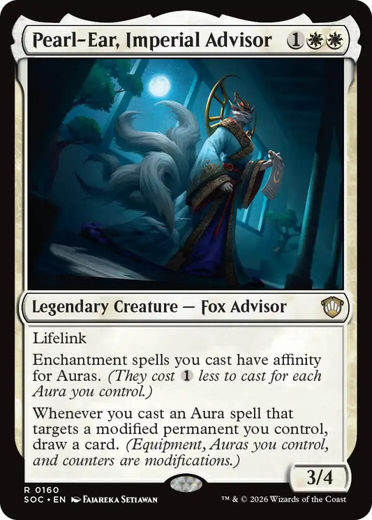 Image for Pearl-Ear, Imperial Advisor [160] - Magic: The Gathering