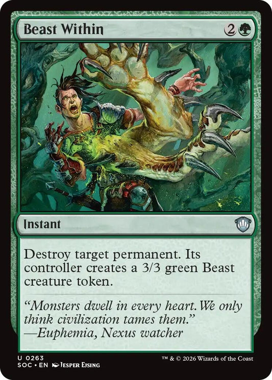 Image for Beast Within [263] - Magic: The Gathering