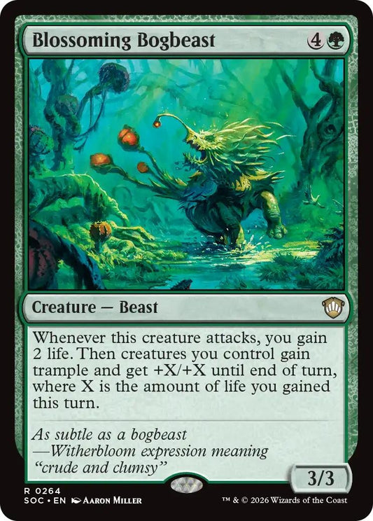 Image for Blossoming Bogbeast [264] - Magic: The Gathering