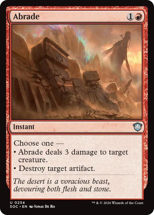 Image for Abrade [234] - Magic: The Gathering