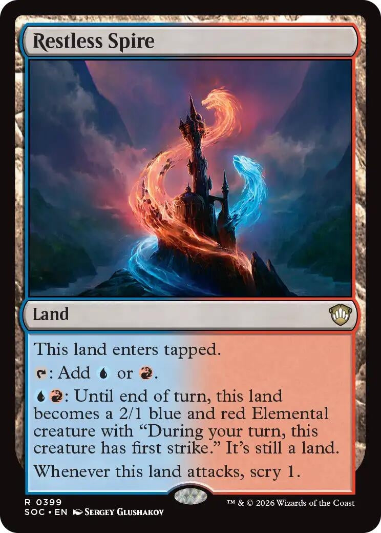 Image for Restless Spire [399] - Magic: The Gathering