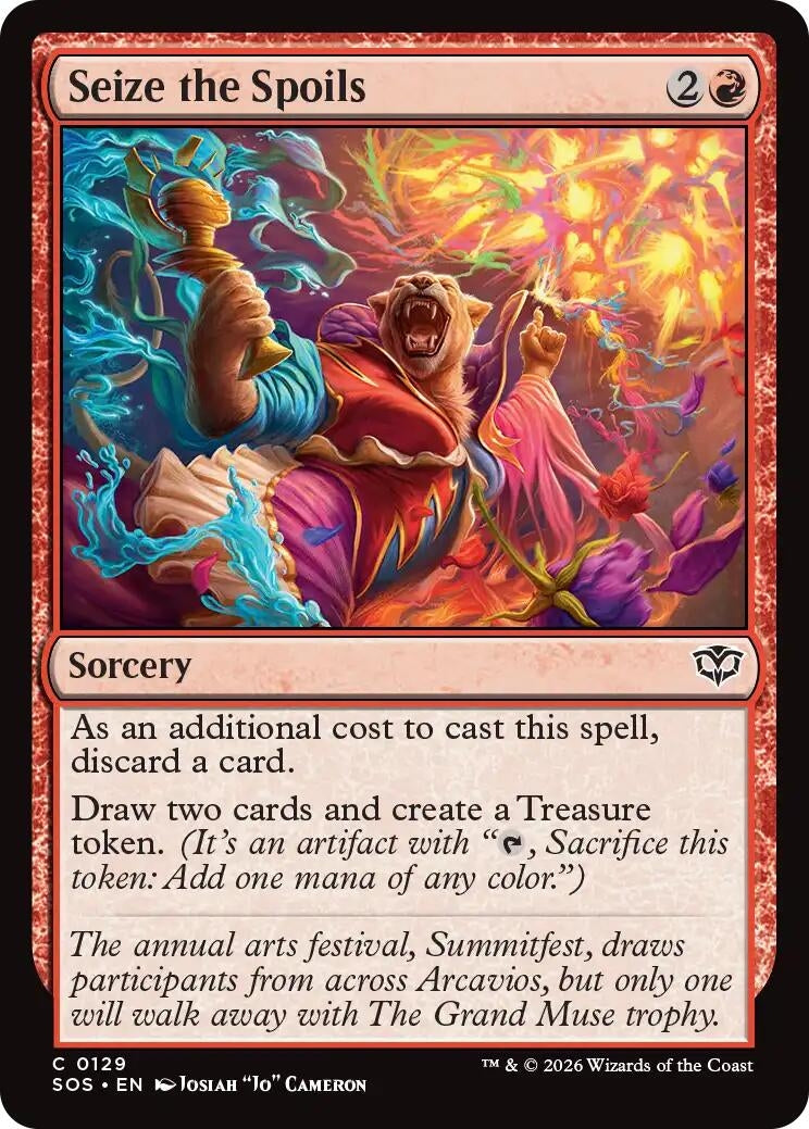 Image for Seize the Spoils [129] - Magic: The Gathering