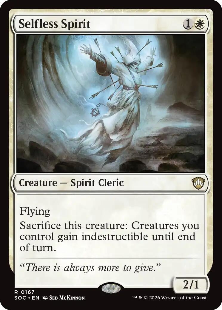 Image for Selfless Spirit [167] - Magic: The Gathering