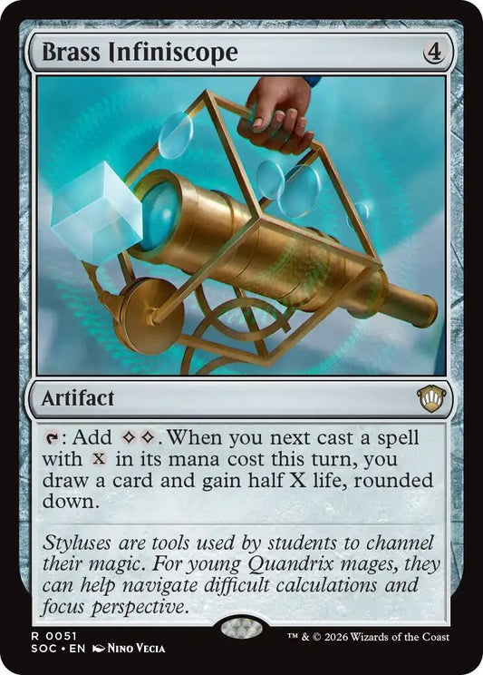 Image for Brass Infiniscope [51] - Magic: The Gathering