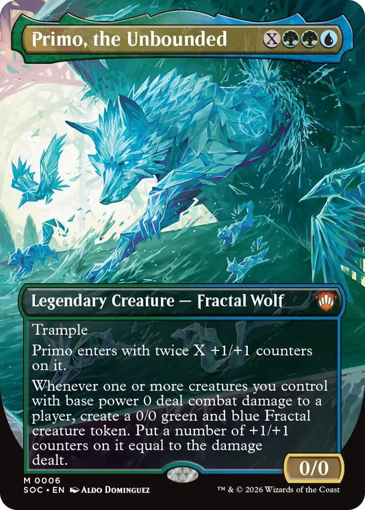 Image for Primo, the Unbounded (Borderless) [6] - Magic: The Gathering
