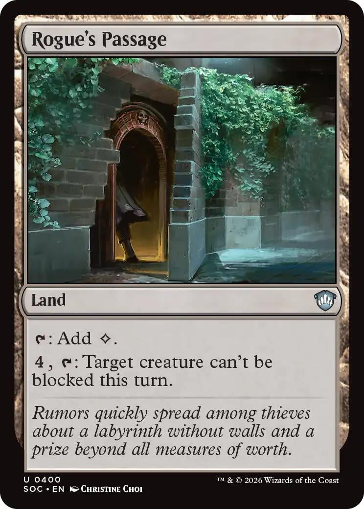 Image for Rogue's Passage [400] - Magic: The Gathering