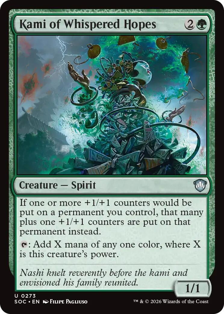 Image for Kami of Whispered Hopes [273] - Magic: The Gathering