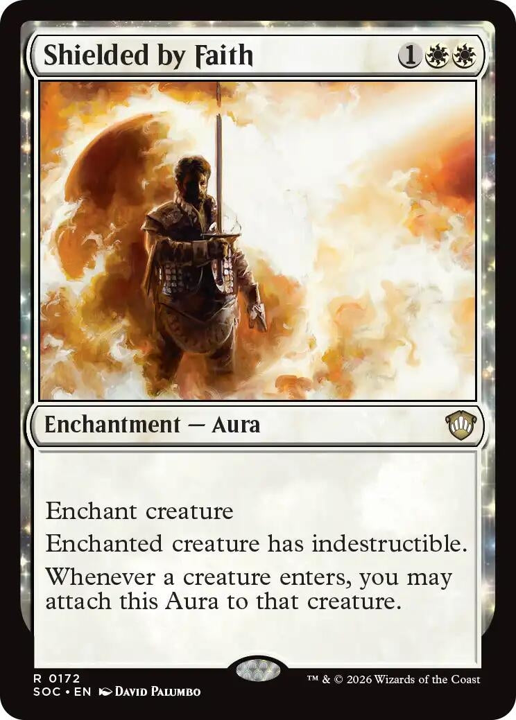 Image for Shielded by Faith [172] - Magic: The Gathering
