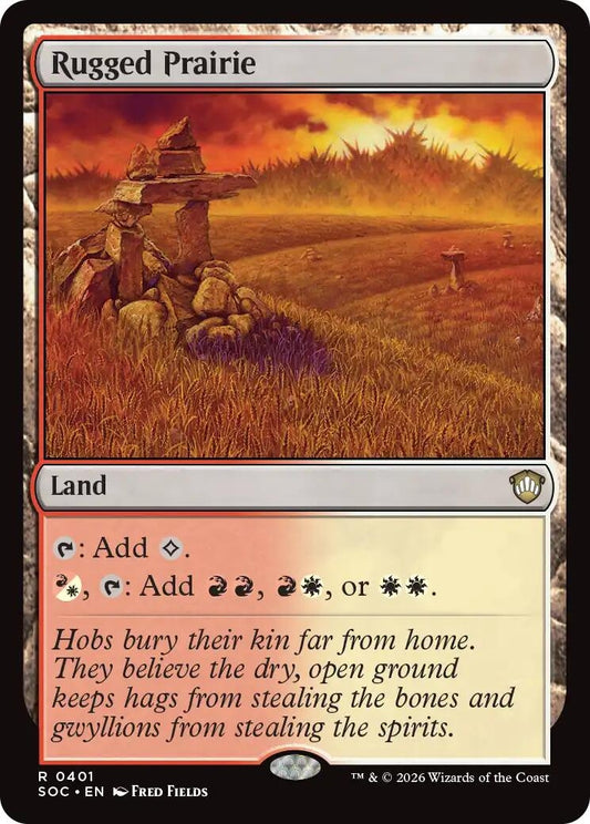 Image for Rugged Prairie [401] - Magic: The Gathering