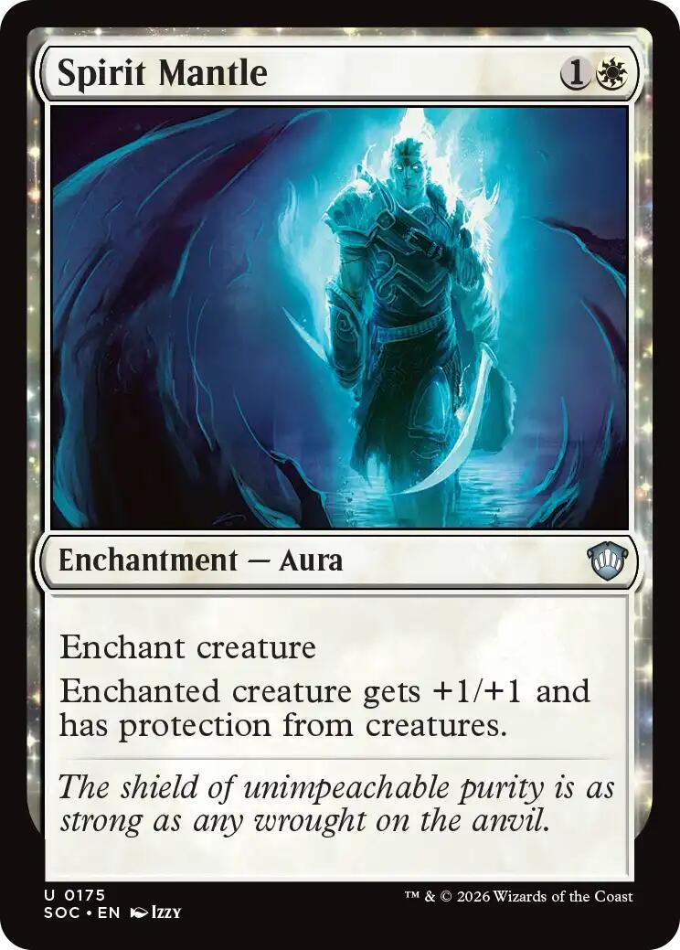 Image for Spirit Mantle [175] - Magic: The Gathering