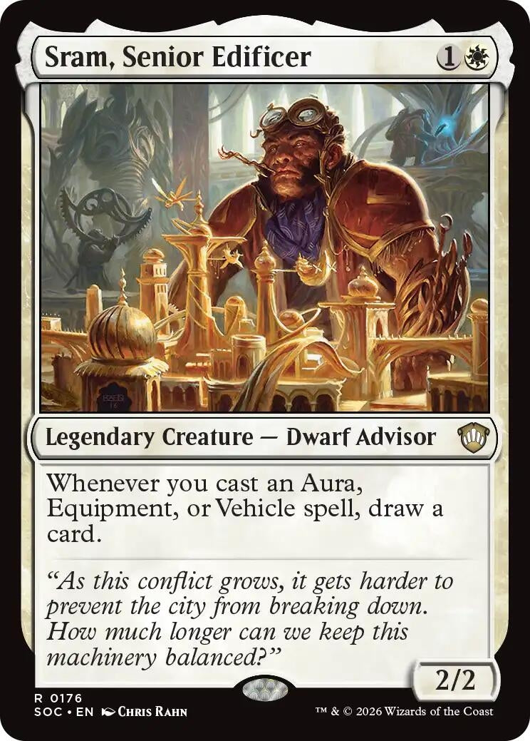 Image for Sram, Senior Edificer [176] - Magic: The Gathering