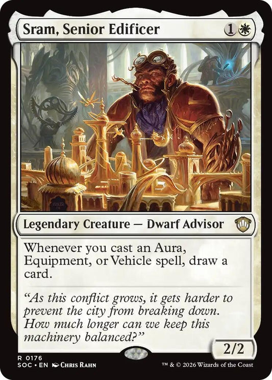 Image for Sram, Senior Edificer [176] - Magic: The Gathering