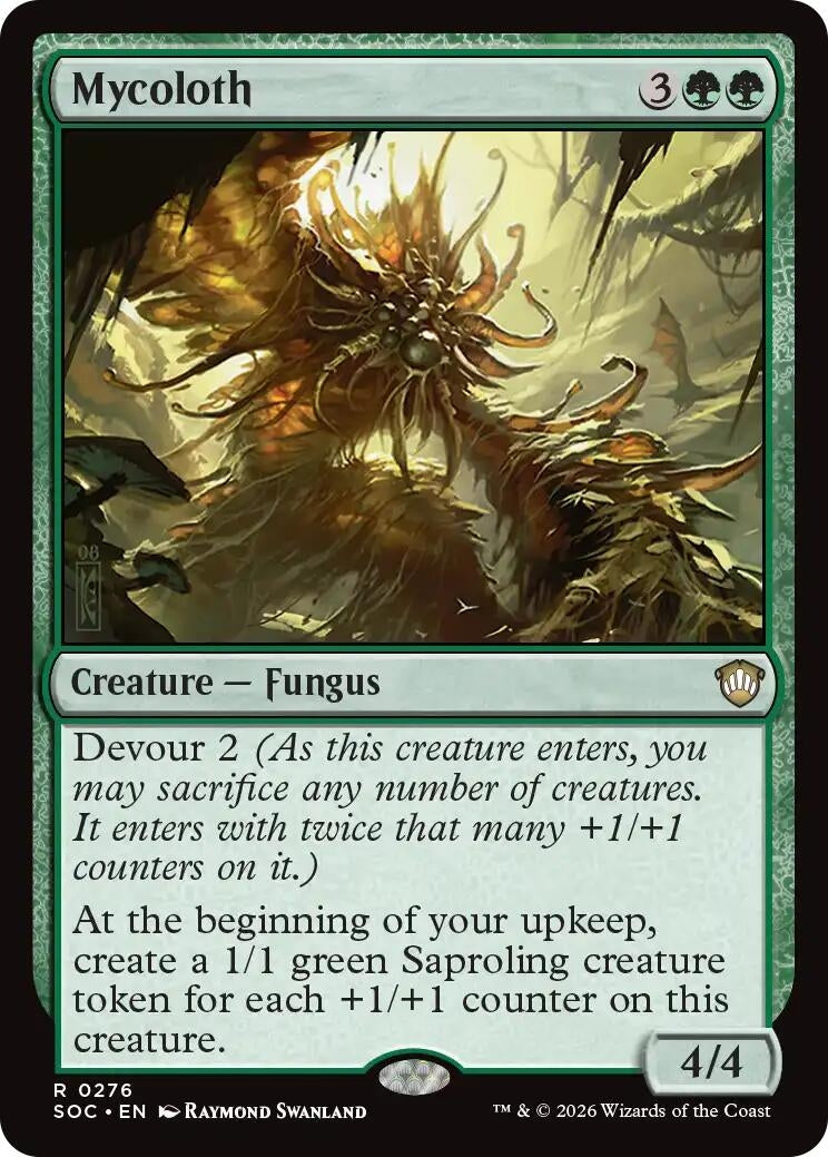 Image for Mycoloth [276] - Magic: The Gathering