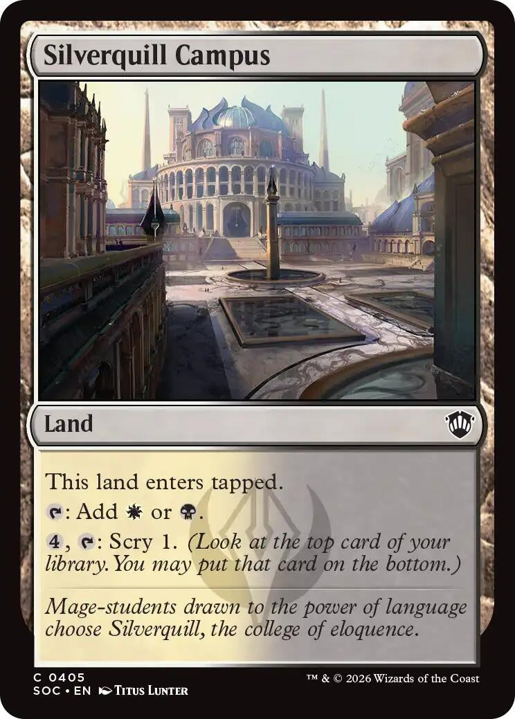 Image for Silverquill Campus [405] - Magic: The Gathering