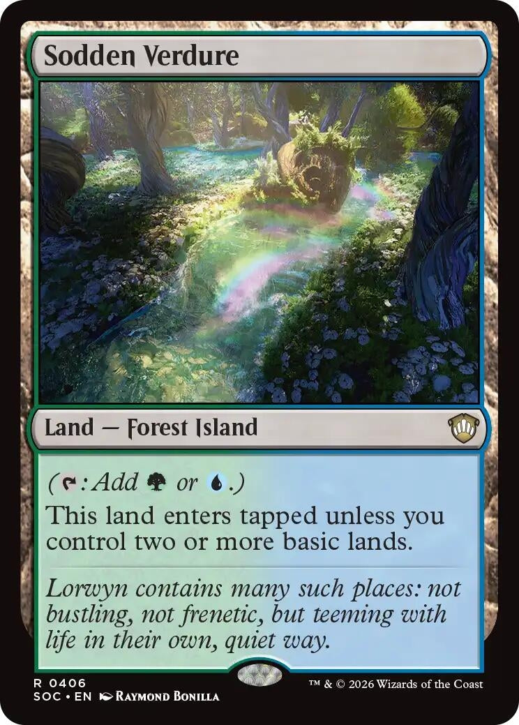 Image for Sodden Verdure [406] - Magic: The Gathering
