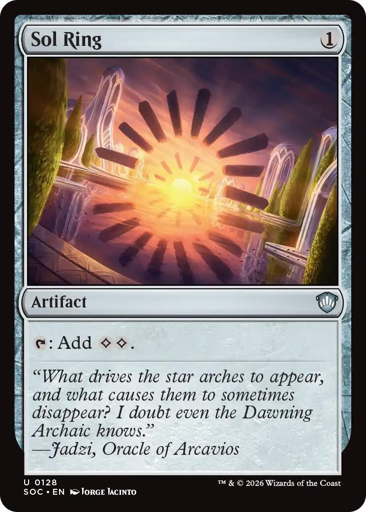 Image for Sol Ring [128] - Magic: The Gathering