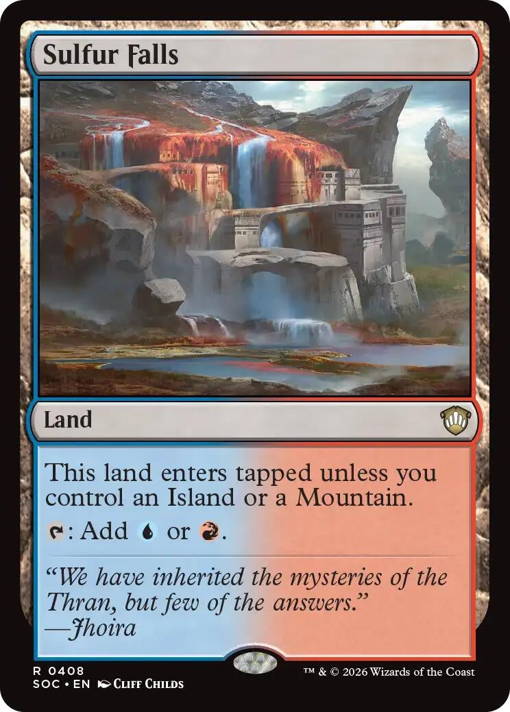 Image for Sulfur Falls [408] - Magic: The Gathering