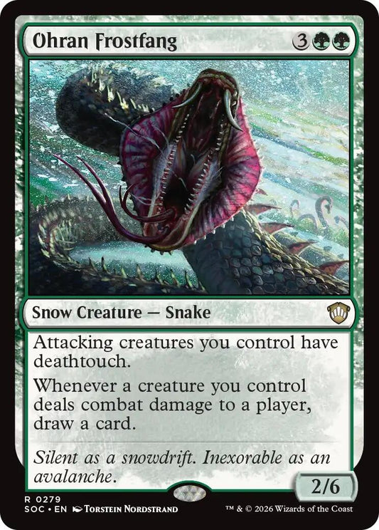 Image for Ohran Frostfang [279] - Magic: The Gathering