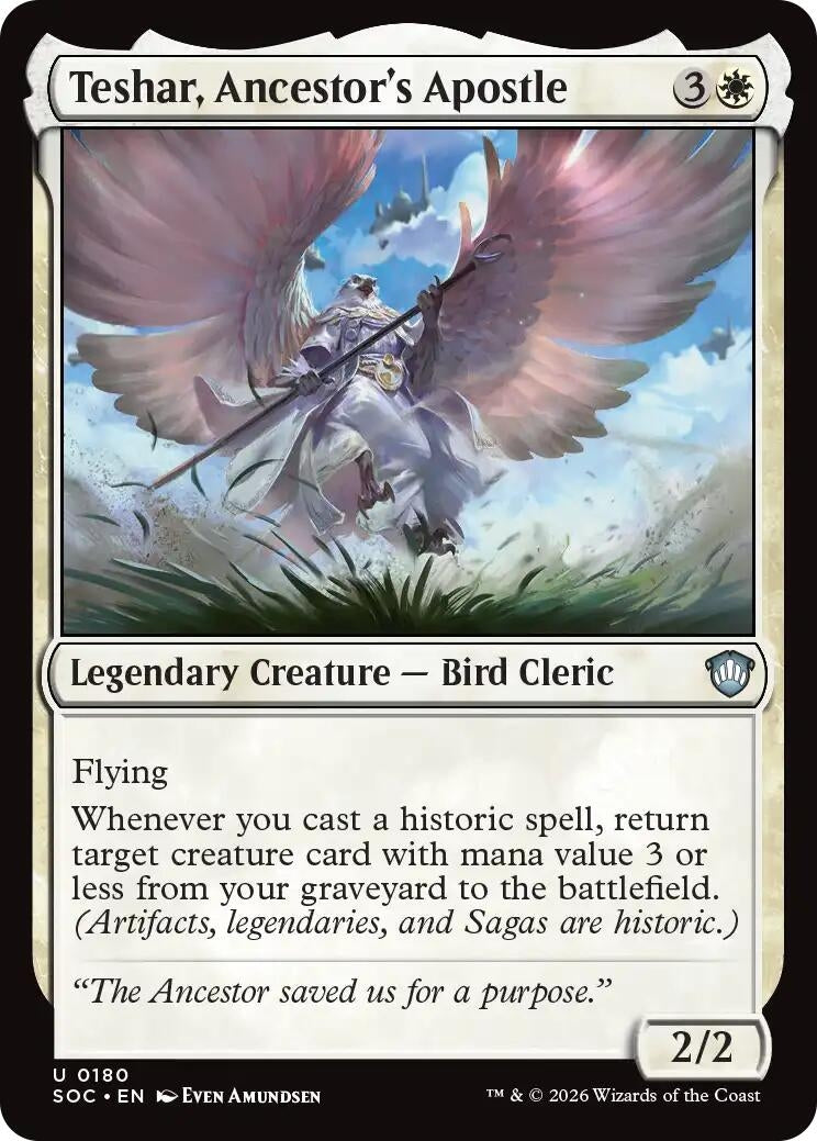Image for Teshar, Ancestor's Apostle [180] - Magic: The Gathering