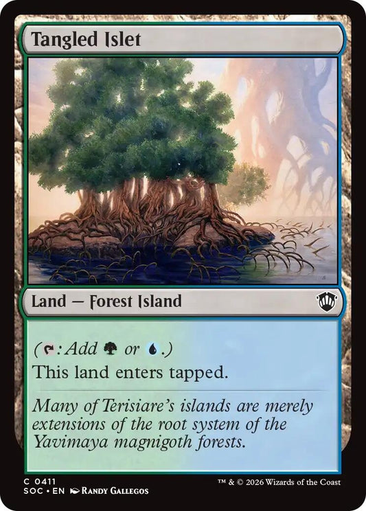Image for Tangled Islet [411] - Magic: The Gathering