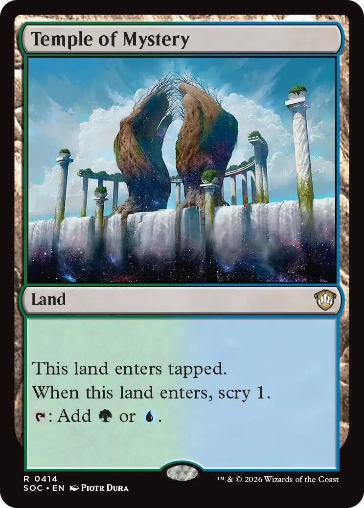 Image for Temple of Mystery [414] - Magic: The Gathering