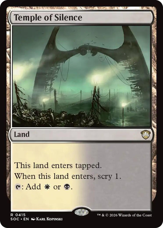 Image for Temple of Silence [415] - Magic: The Gathering