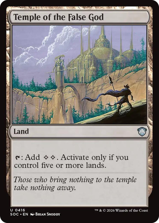 Image for Temple of the False God [416] - Magic: The Gathering