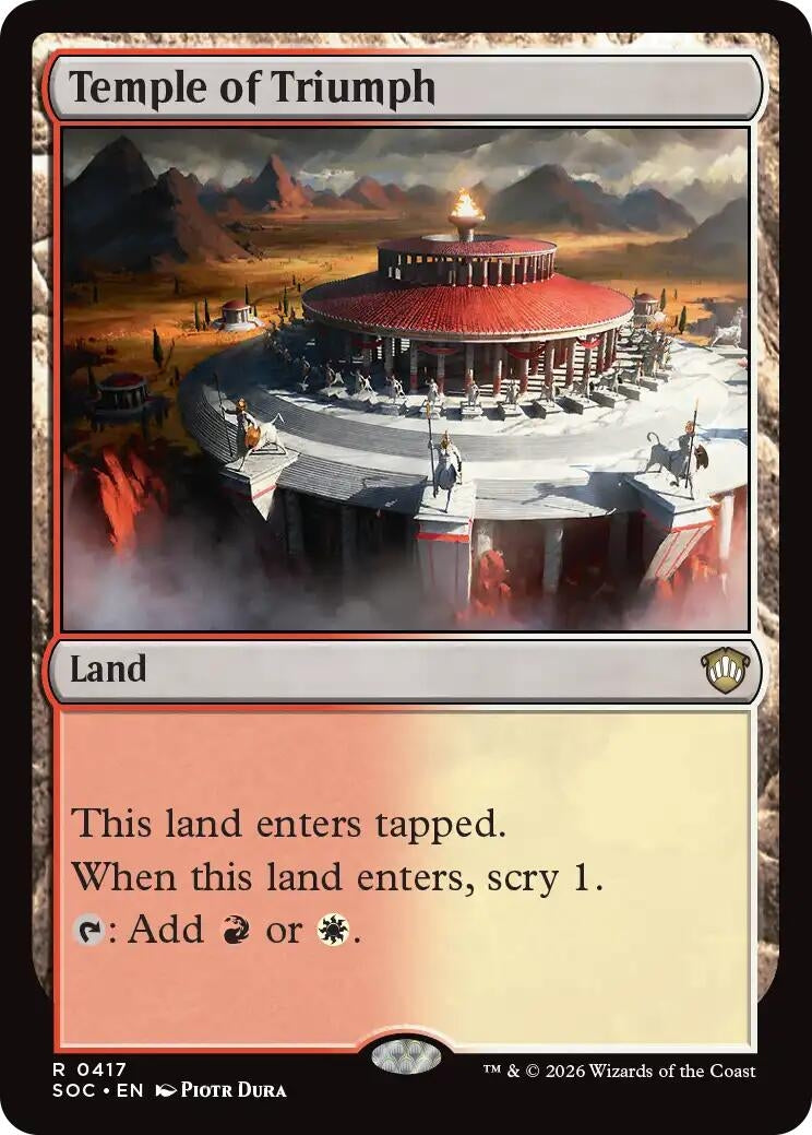 Image for Temple of Triumph [417] - Magic: The Gathering