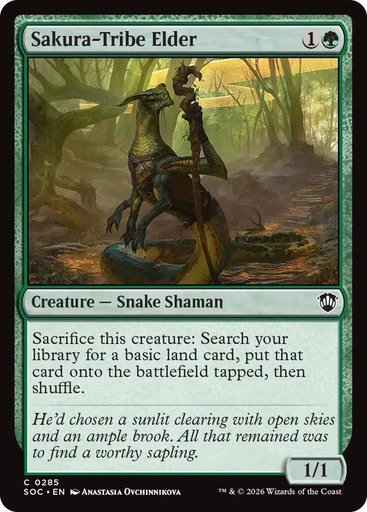 Image for Sakura-Tribe Elder [285] - Magic: The Gathering