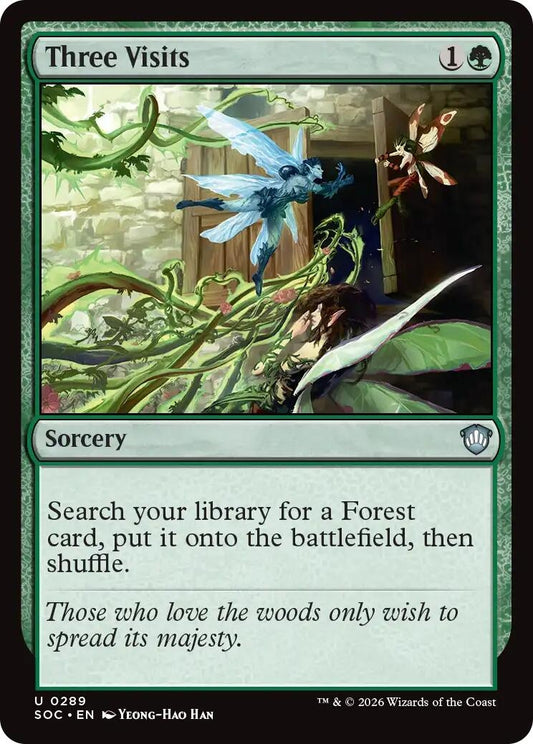 Image for Three Visits [289] - Magic: The Gathering